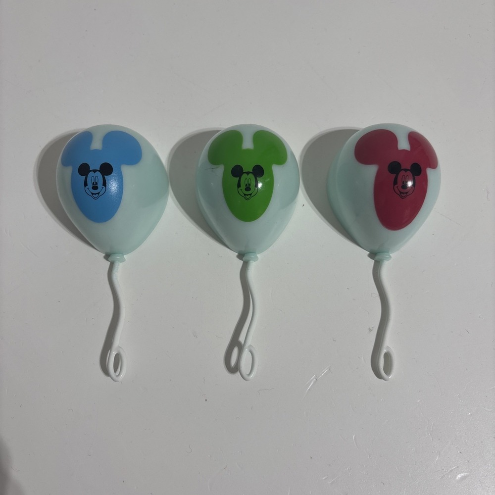 Disney Ily 4EVER Blue Mickey Mouse Doll Balloon Lot Theme Park Accessory 3